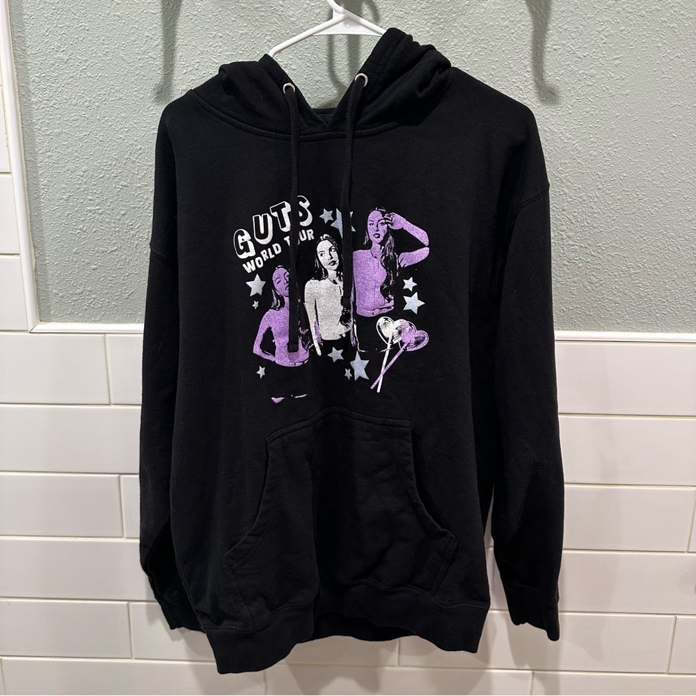 Olivia Rodrigo | GUTS world tour official merch hoodie size X-Large